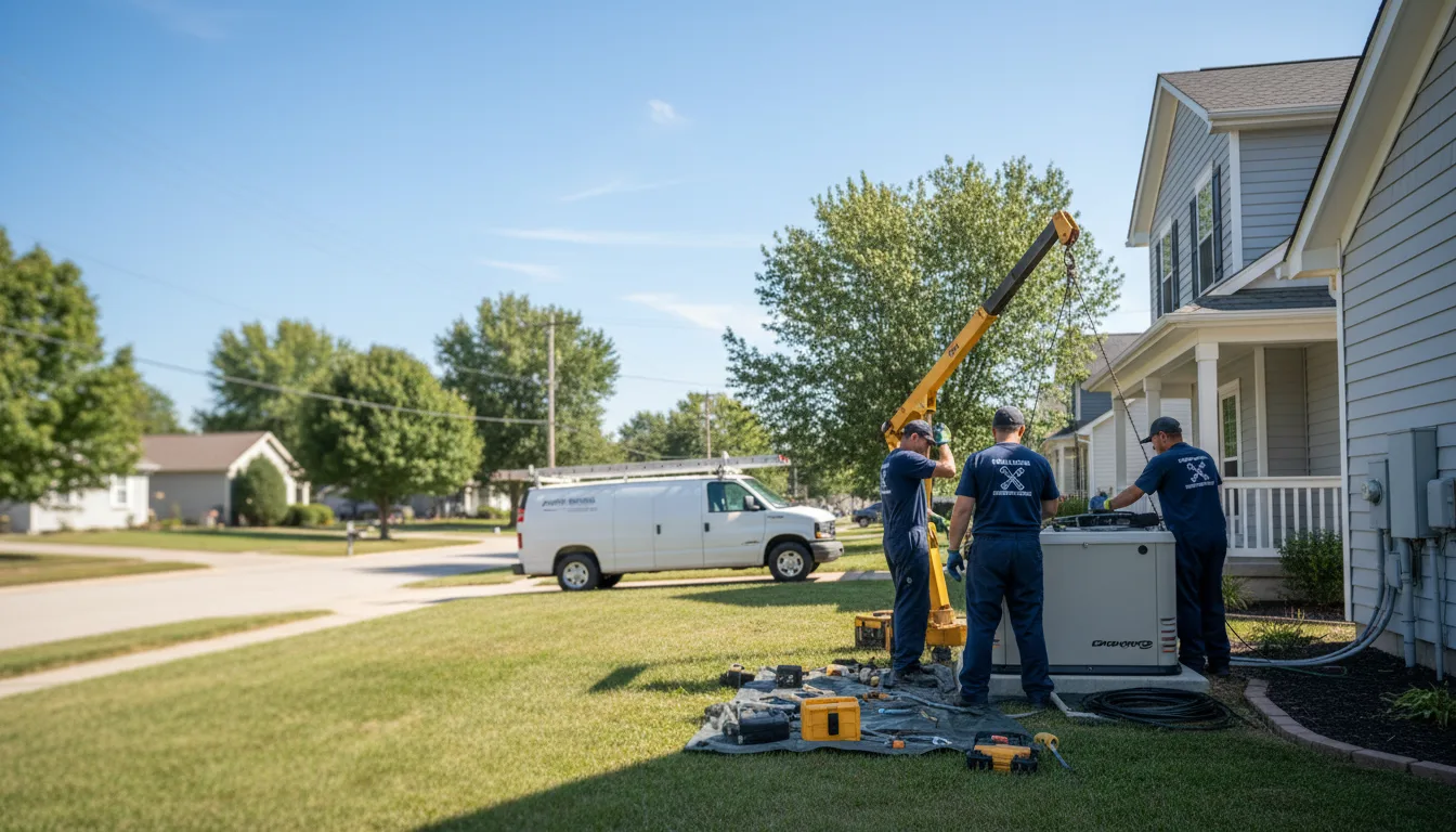 Generator Installation in Ambia, IN near me